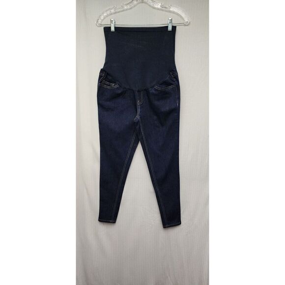 TIME AND TRU FULL PANEL MATERNITY SKINNY JEANS SIZE SMALL (4-6) - Picture 3 of 5